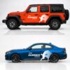 Aggressive Bull Side Graphics Kit: Summer Edition JDM Vinyl Wrap (Universal Fit)