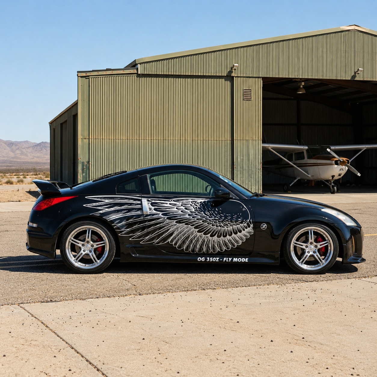 Drift Car Decal Custom Racing Livery Wing Style Vinyl Wrap Graphics for JDM Cars