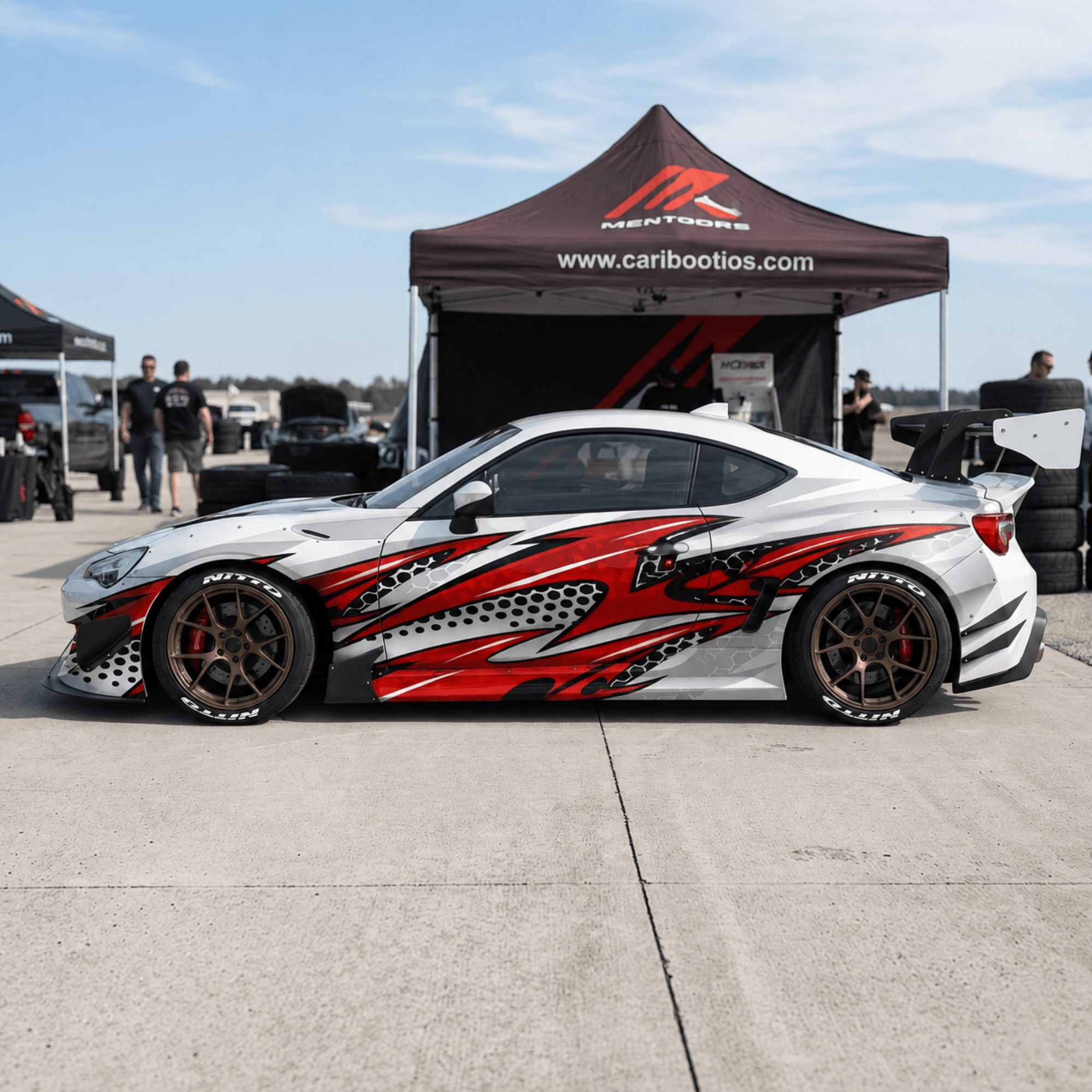 Car Wrap JDM Drift Livery Racing Vinyl Decal Graphics for Tuner & Drift Cars