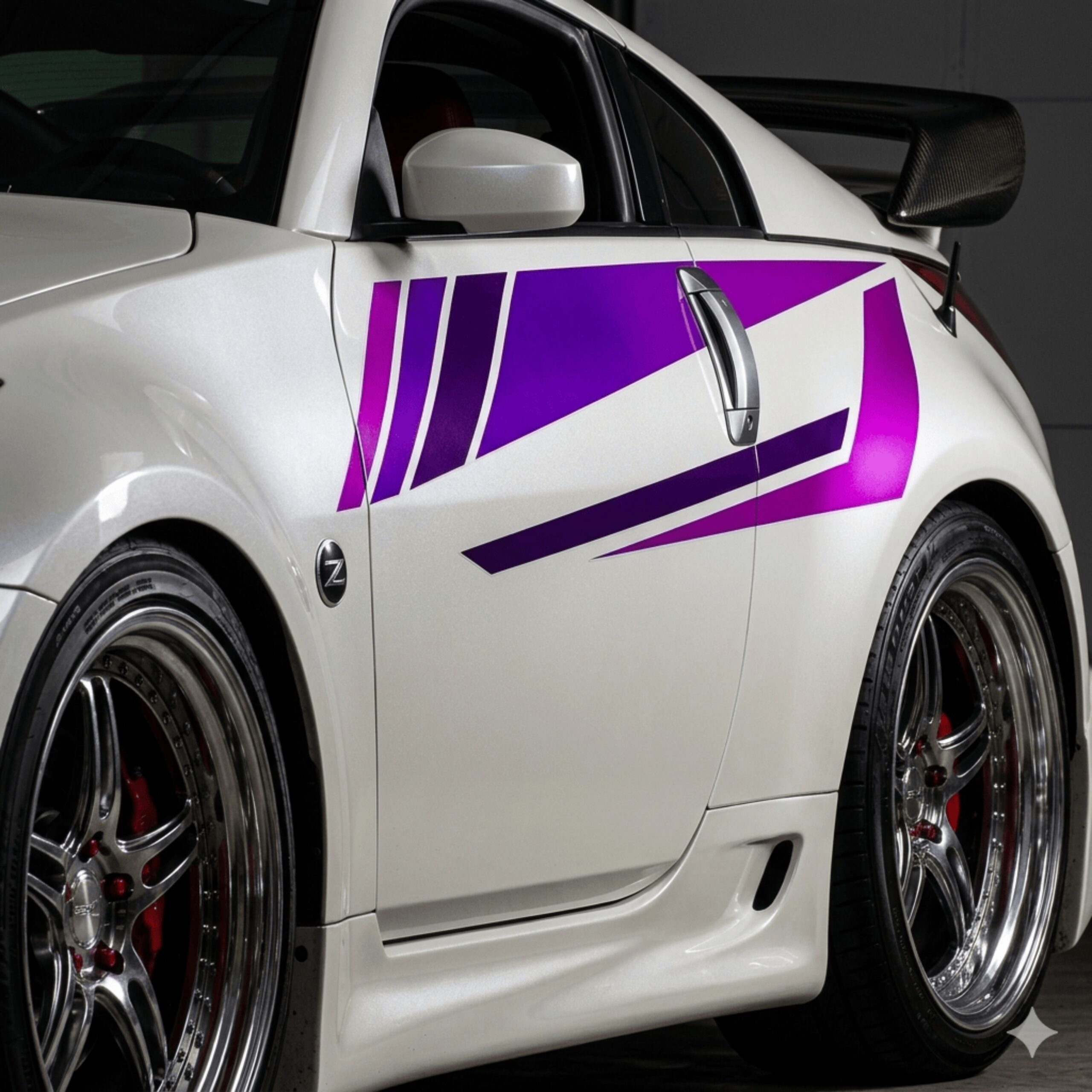 drift wrap kit JDM Racing Stripes Decal Kit – 6 Pack Custom Drift Car Livery Graphics