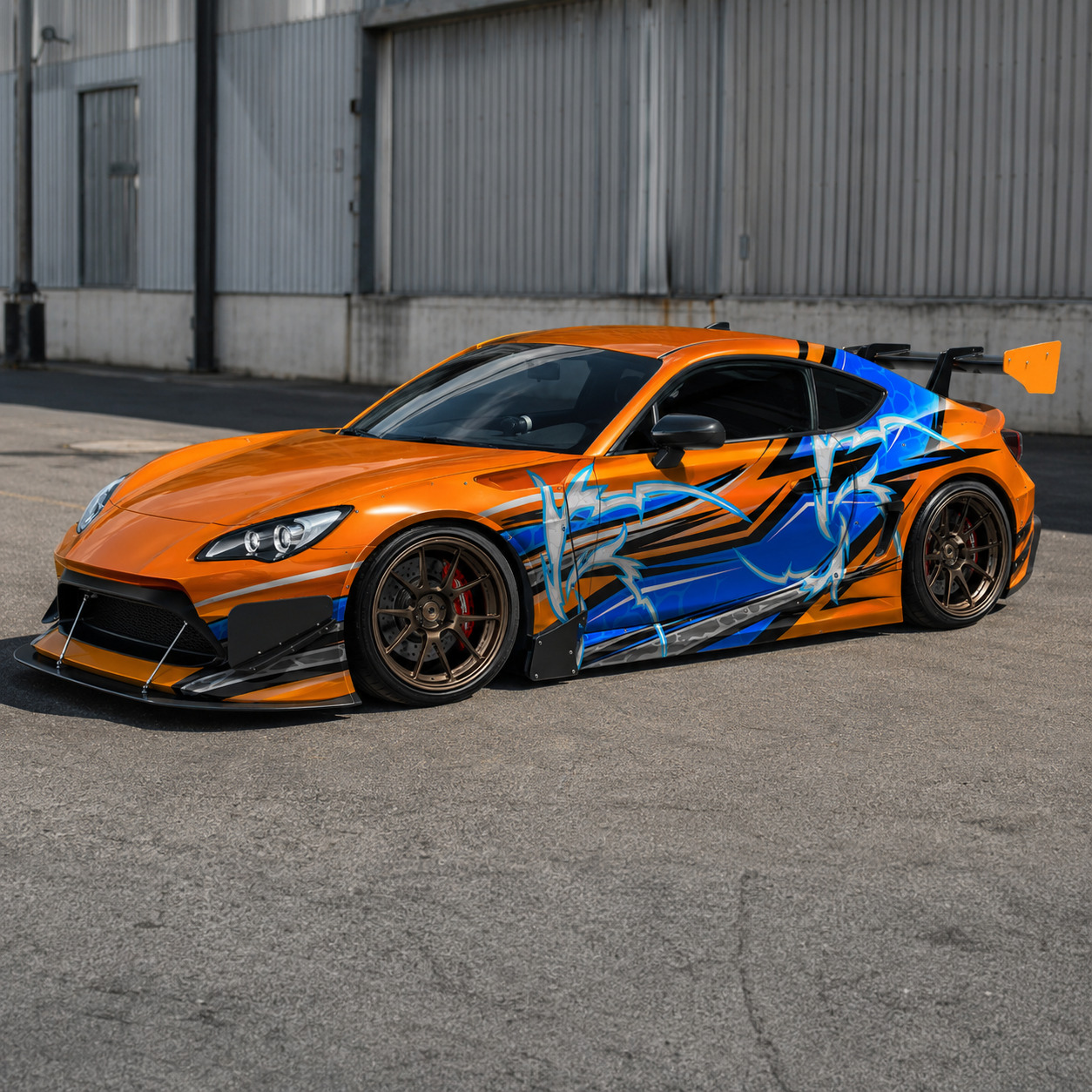 JDM Drift Car Wrap Livery Racing Vinyl Decal Graphics for Tuner, Track & Drift Cars