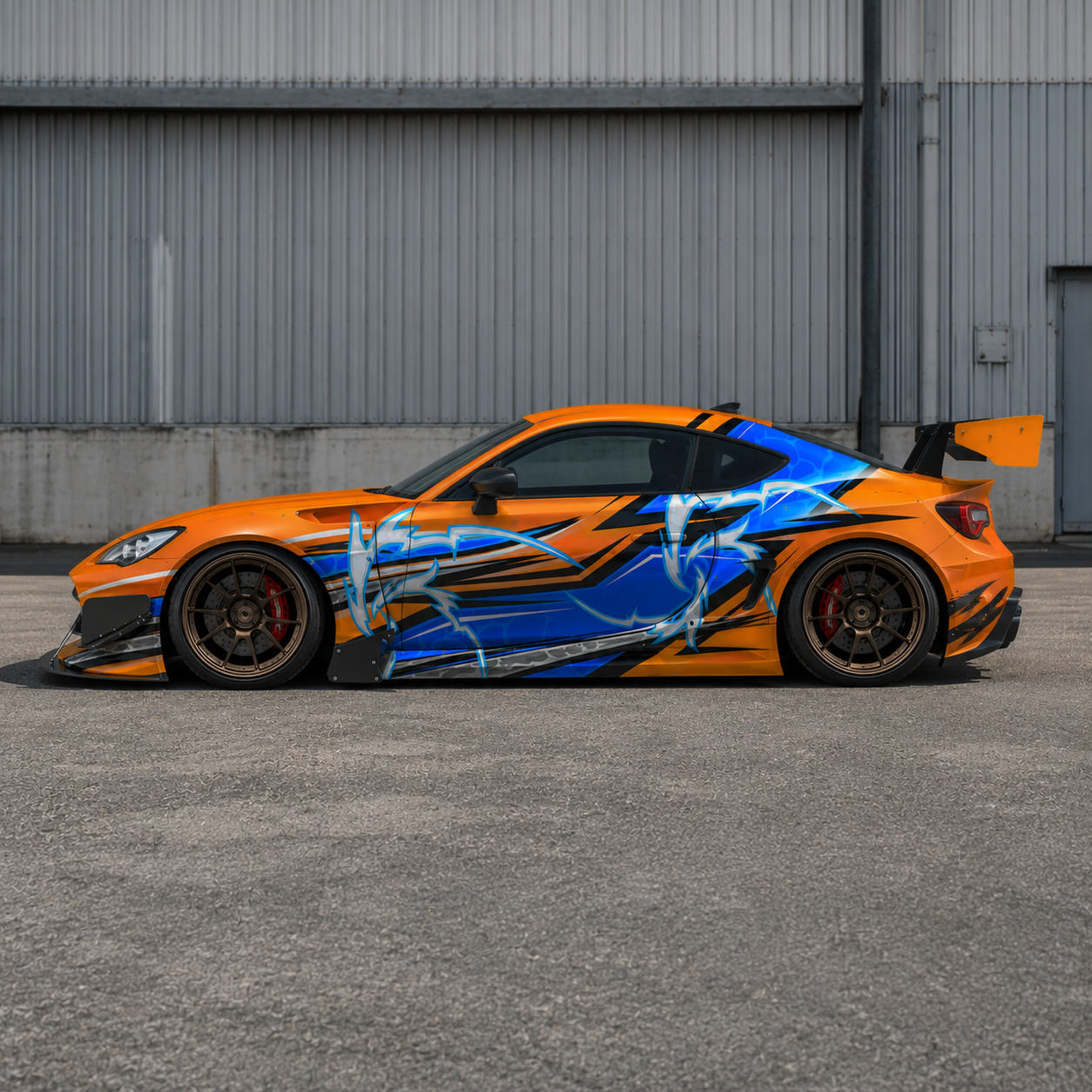 JDM Drift Car Wrap Livery Racing Vinyl Decal Graphics for Tuner, Track & Drift Cars