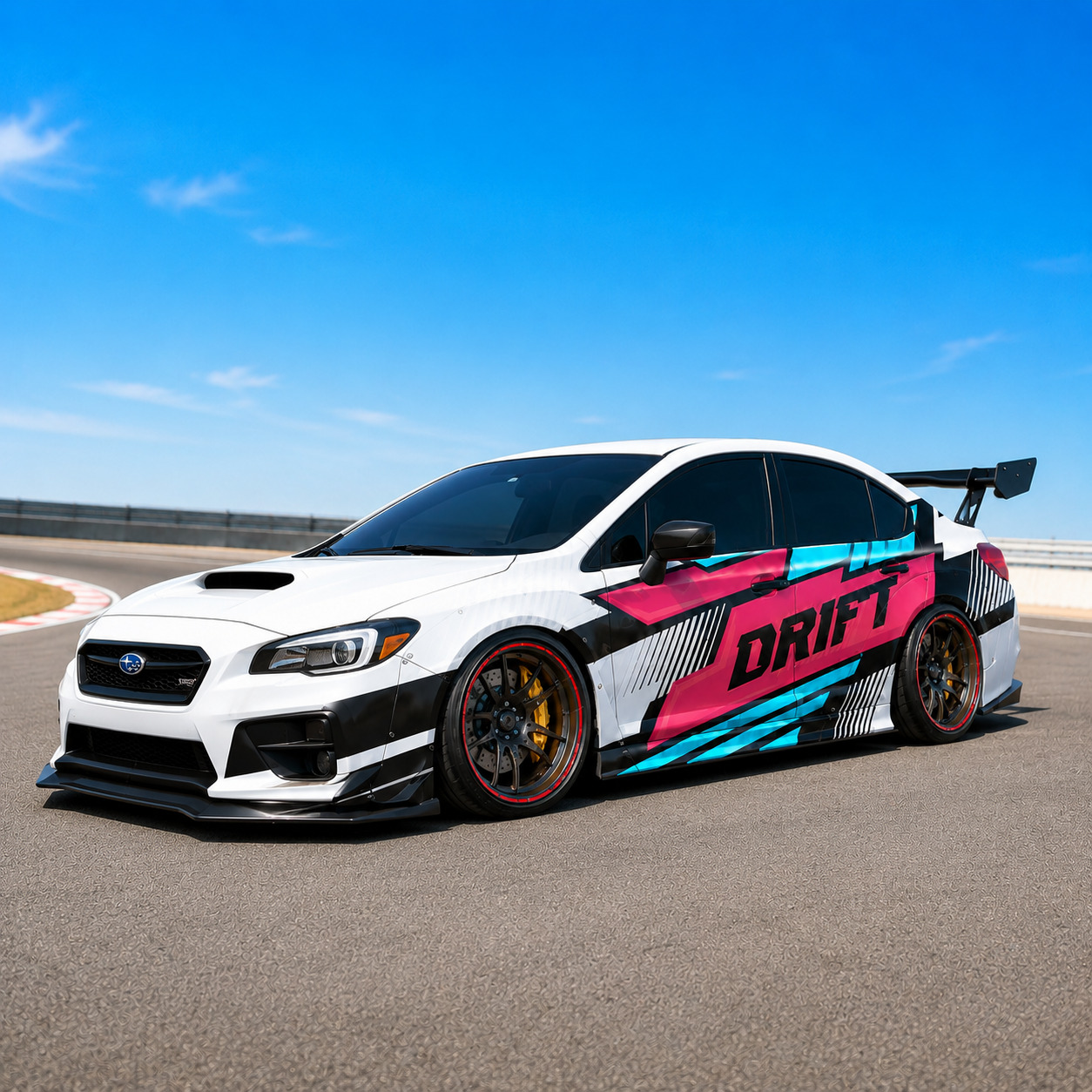 JDM Drift Car Wrap Kit – Racing Livery Vinyl Decal Graphics for Tuner Cars