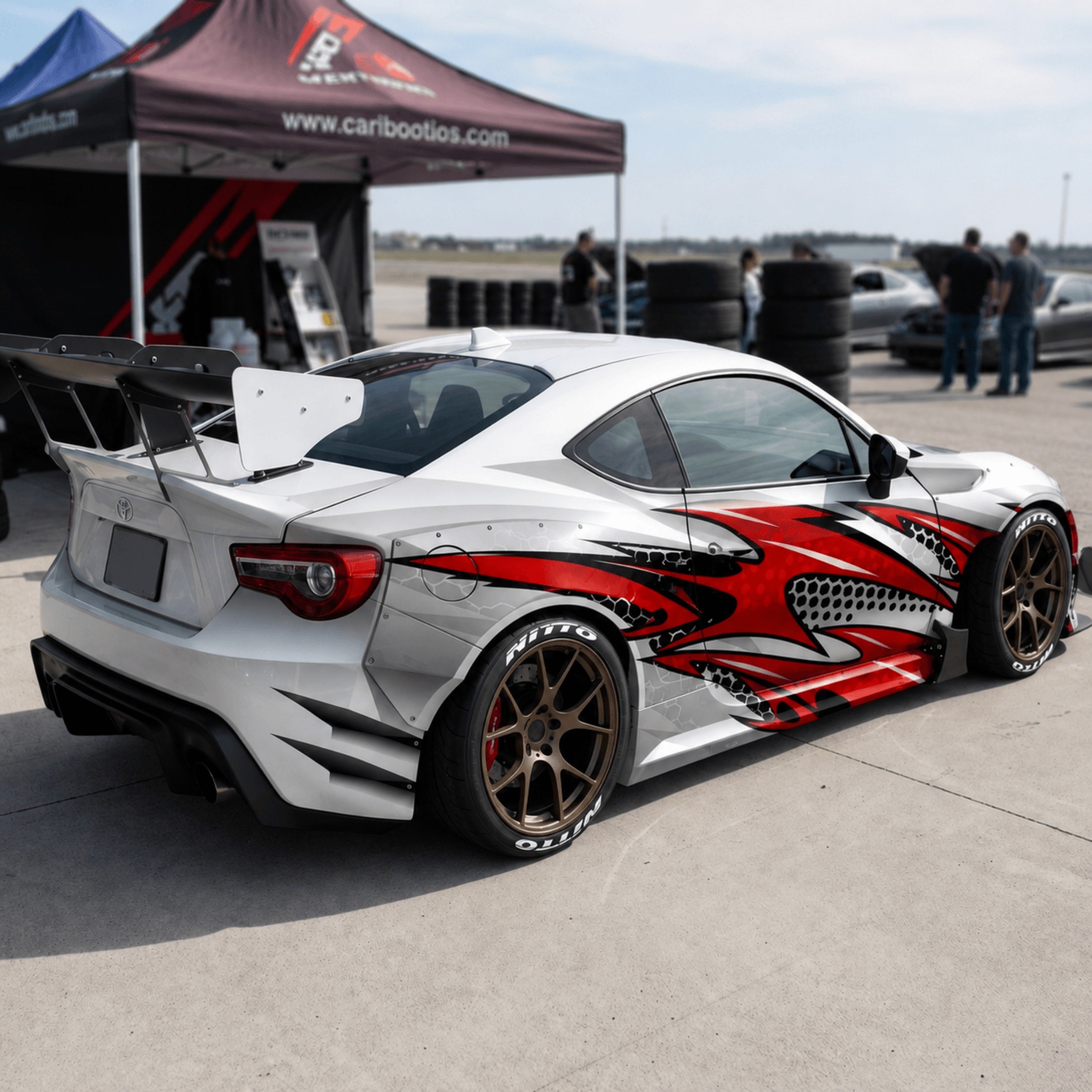 Car Wrap JDM Drift Livery Racing Vinyl Decal Graphics for Tuner & Drift Cars