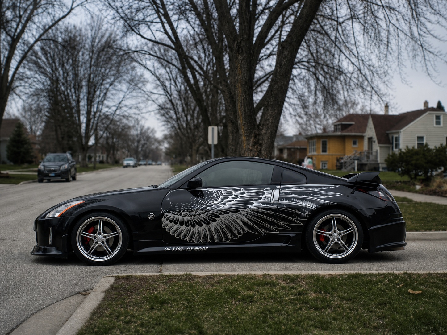 Drift Car Decal Custom Racing Livery Wing Style Vinyl Wrap Graphics for JDM Cars
