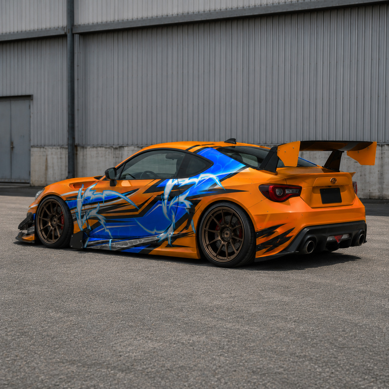 JDM Drift Car Wrap Livery Racing Vinyl Decal Graphics for Tuner, Track & Drift Cars