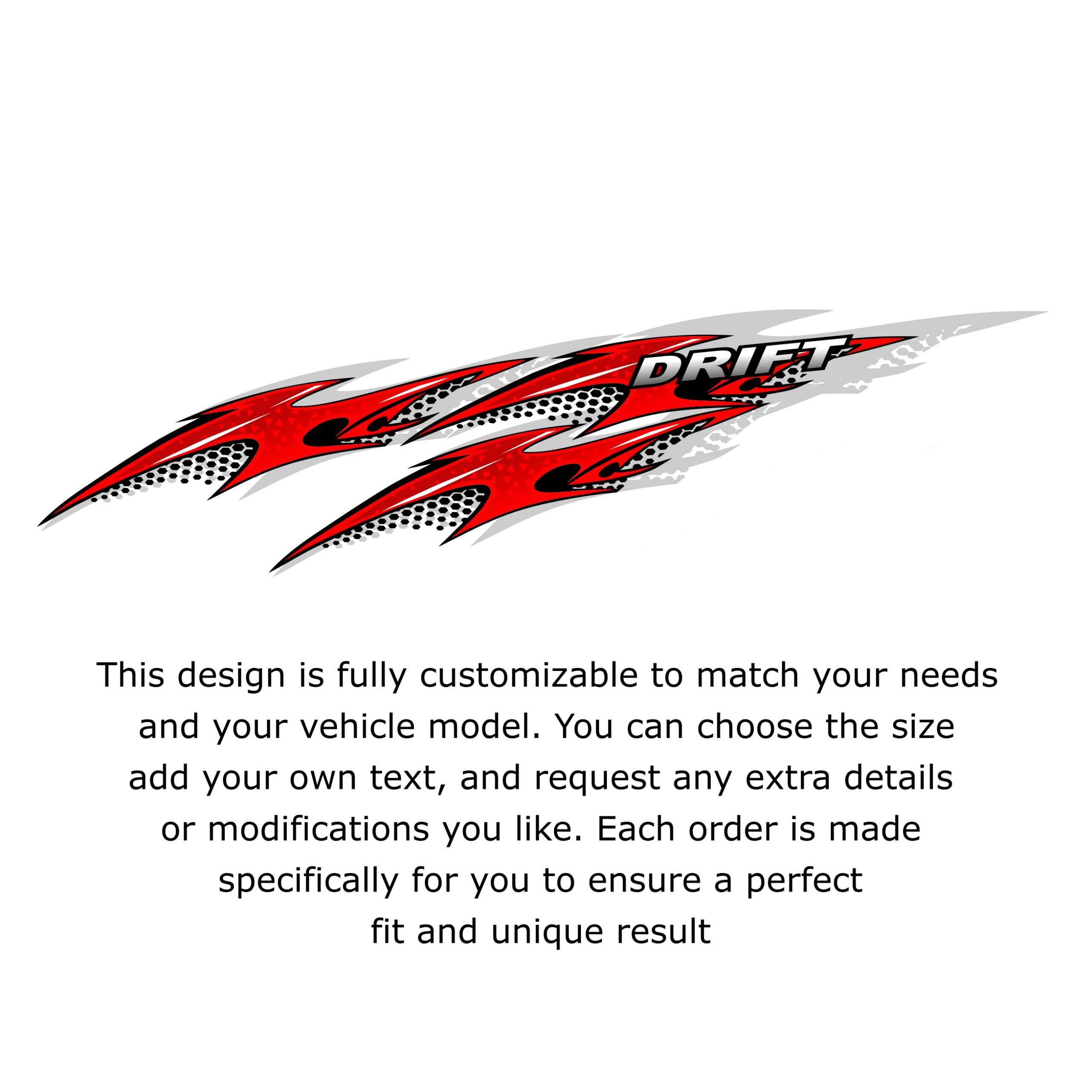 Car Wrap JDM Drift Livery Racing Vinyl Decal Graphics for Tuner & Drift Cars